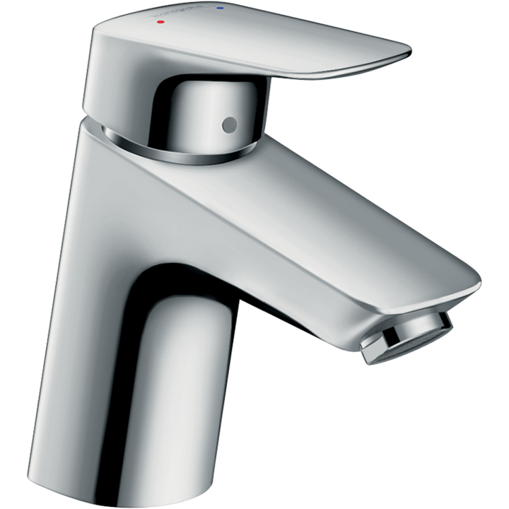 Hansgrohe Logis Jednouchwytowa bateria umywalkowa 70 z kompletem