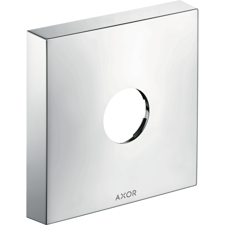 AX Element przedłużający 1-otworowy, kwadratowy, Chrom