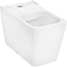 HG EluPura Q Miska kompaktowa WC 640, przyścienna, odpływ poziomy/pionowy, AquaFall Flush, HygieneEffect, Biały