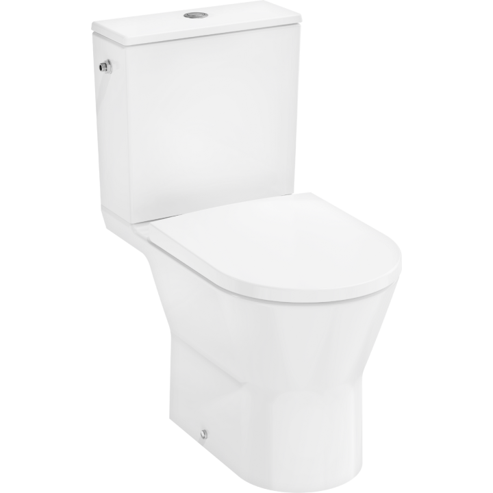Hansgrohe EluPura Original S Kompakt WC 640, odpływ poziomy
