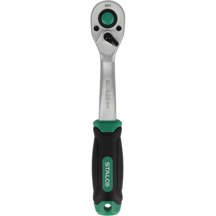 Grzechotka odgięta 1/2″ 255 mm Stalco S-54031