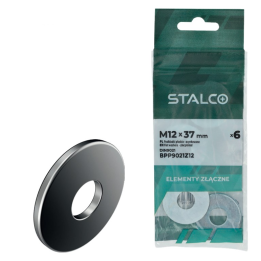Podkładka płaska poszerzana DIN 9021 ocynk 6 mm M6 Stalco