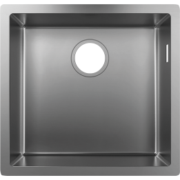 Hansgrohe S71 S719-U400 Zlewozmywak podblatowy 400, Stal