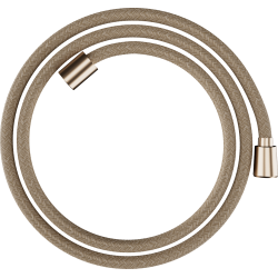 Hansgrohe Designflex Wąż prysznicowy 160 cm, tekstylny, Brąz Szczotkowany