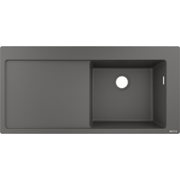 Hansgrohe S51 S514-F450 Zlewozmywak nablatowy 450 z ociekaczem po