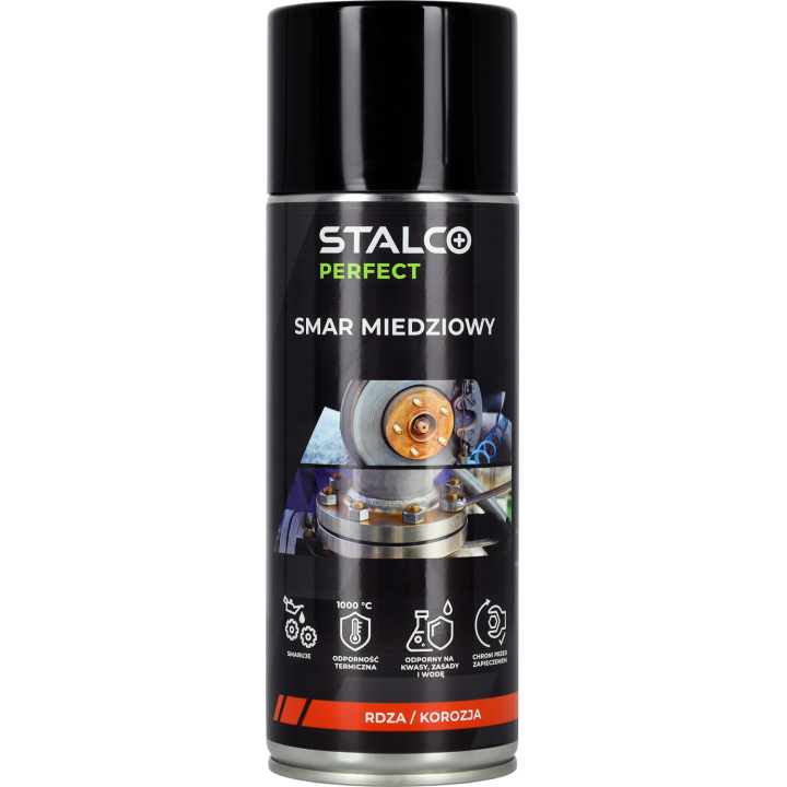 Smar miedziowy w sprayu 400 ml Stalco Perfect