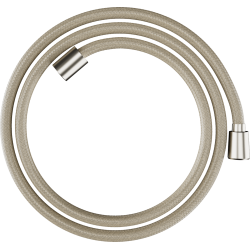 Hansgrohe Designflex Wąż prysznicowy 160 cm, tekstylny, Nikiel Szczotkowany
