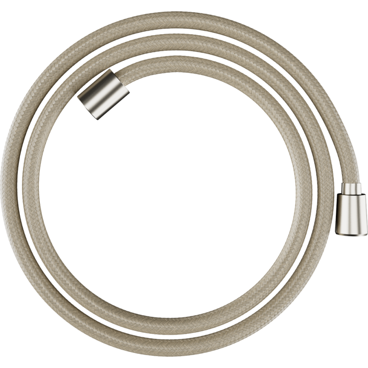 Hansgrohe Designflex Wąż prysznicowy 160 cm, tekstylny, Nikiel