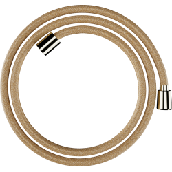 Hansgrohe Designflex Wąż prysznicowy 160 cm, tekstylny, Złoty Optyczny Polerowany
