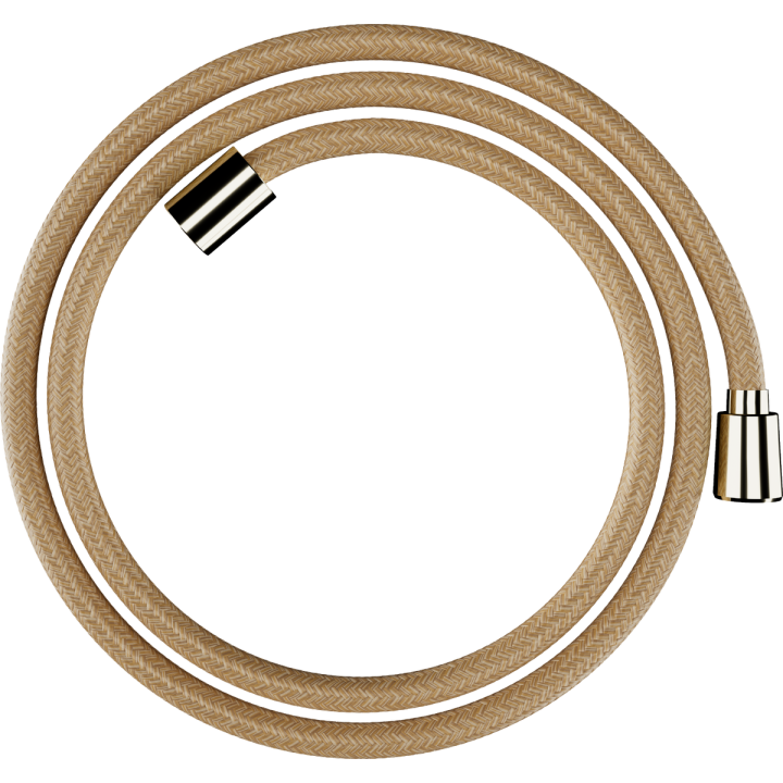 Hansgrohe Designflex Wąż prysznicowy 160 cm, tekstylny, Złoty