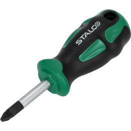 Wkrętak Pozidriv krótki PZ2 × 38 mm CrV Stalco