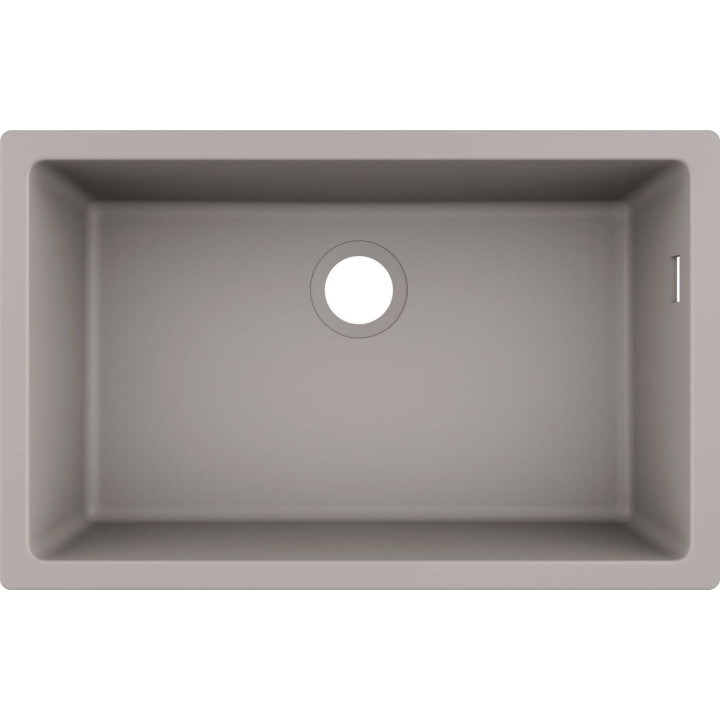 Hansgrohe S51 S510-U660 Zlewozmywak podblatowy 660, Szarość