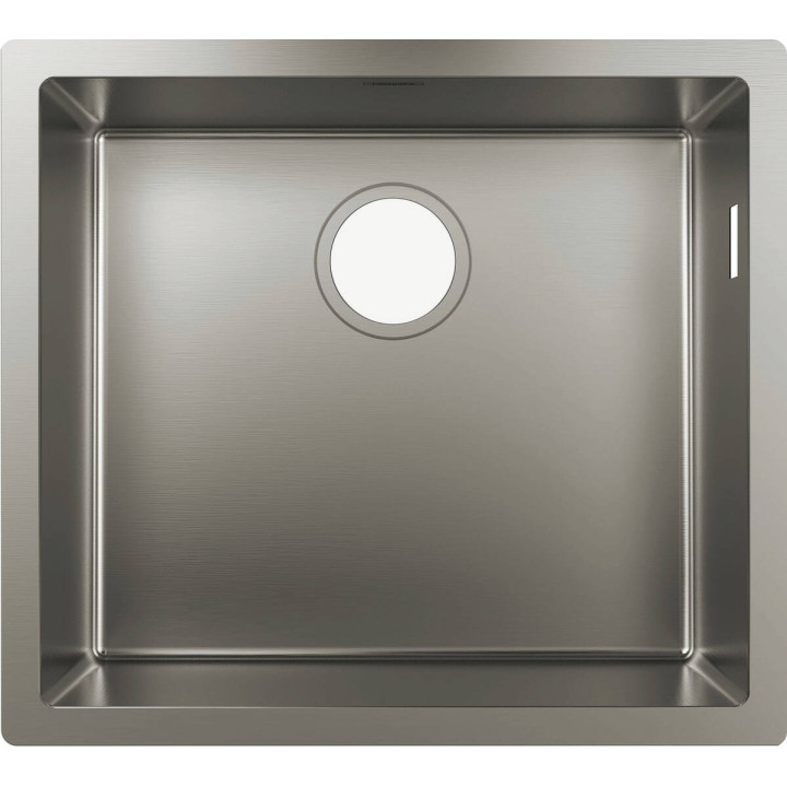 Hansgrohe S71 S719-U450 Zlewozmywak podblatowy 450, Stal