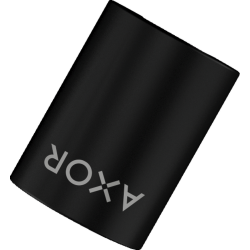 Axor ShowerSolutions Wąż prysznicowy 2 m z nakrętką cylindryczną i stożkową, tekstylny, Czarny Matowy
