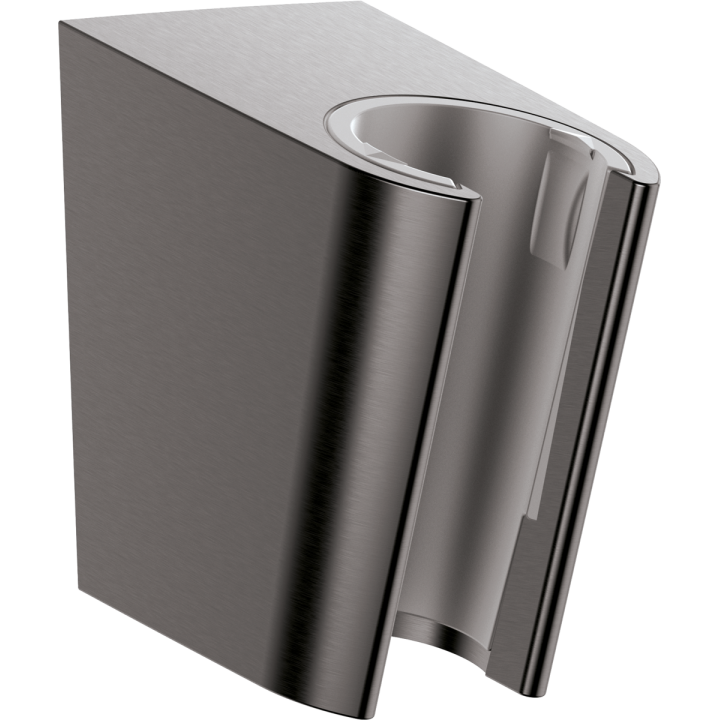 Hansgrohe Uchwyt prysznicowy Porter S, Czarny Chrom Szczotkowany