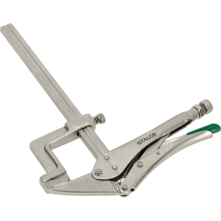 Szczypce spawalnicze zatrzaskowe samonastawne 200 mm Stalco