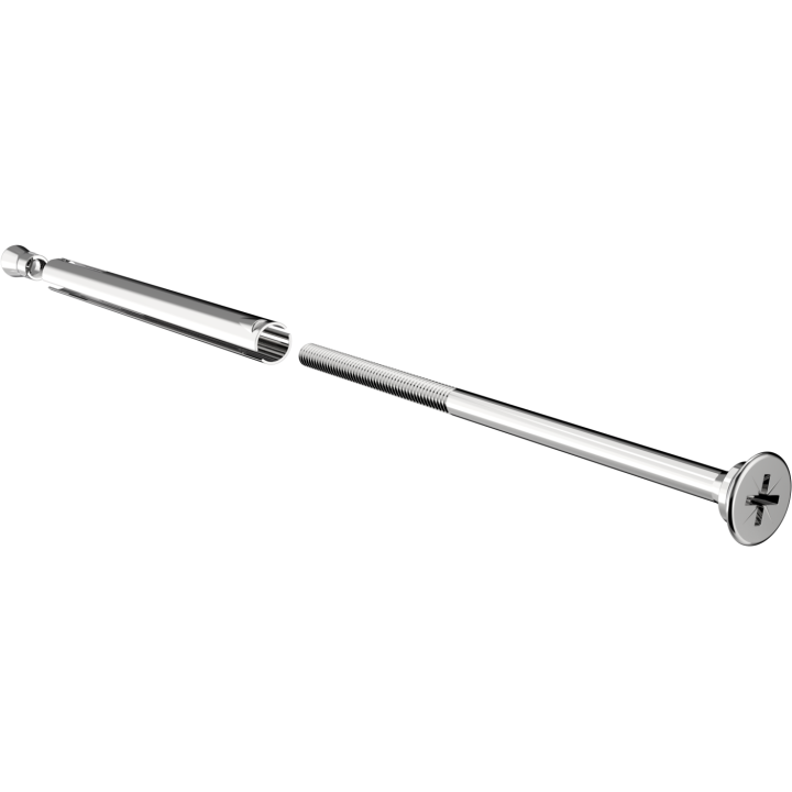 Metalowy łącznik ościeżnic KO ø10 × 72 mm Stalco