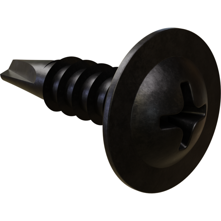 Wkręt samowiercący podkładkowy fosfat ø4,2 × 13 mm Stalco