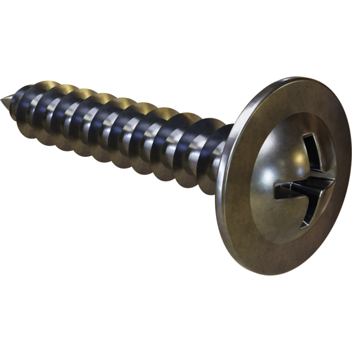 Wkręt z łbem podkładkowym ocynk ø4,2 × 50 mm Stalco WPO - 4,2X50
