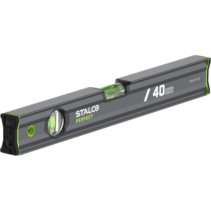 Poziomnica VSERIES 40 cm antracyt Stalco Perfect
