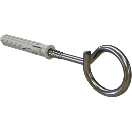 Kołek z hakiem oczkowym otwartym ø12 mm Stalco