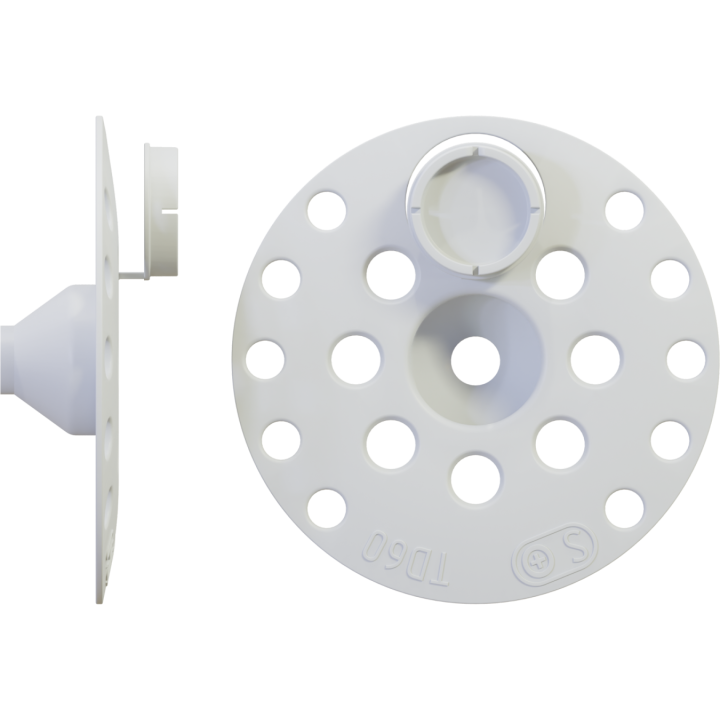 Talerzyk do mocowania izolacji ø60 mm Stalco