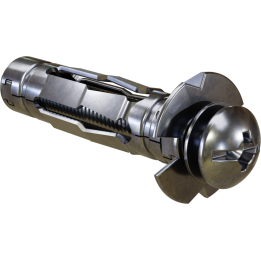 Kołek stalowy Molly z wkrętem 6 × 37/45 mm Stalco