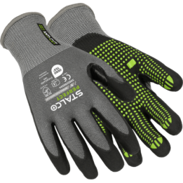Rękawice NITRILE FLEX DOTS CUT Stalco Perfect S093230303