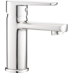 Bateria umywalkowa stała chrom tubo BUT 020M