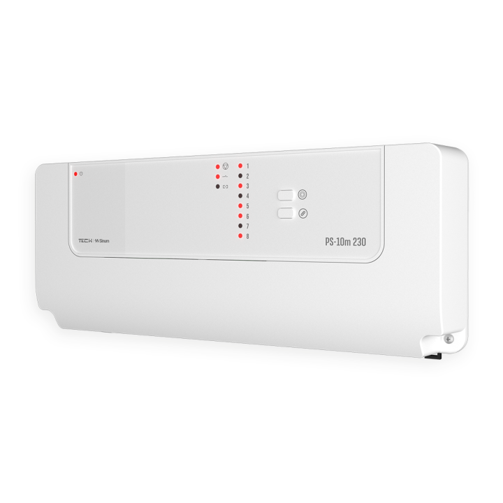 Sterownik zaworów termostatycznych PS-10 230m biały