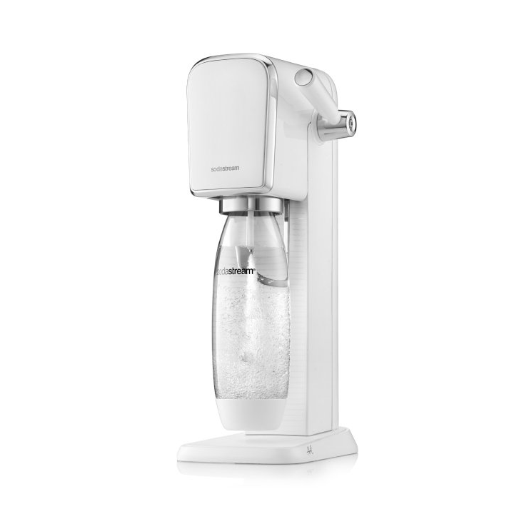 Saturator do wody gazowanej SodaStream Art - Biały zestaw