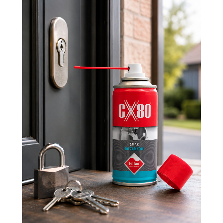 Smar do czyszczenia zamków kłódek zapięć wielofunkcyjny 150ml