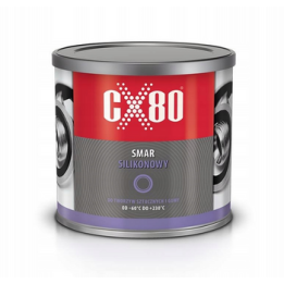 Smar silikonowy do tworzyw sztucznych i gumy NSF 500g -60°C