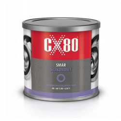 Smar silikonowy do tworzyw sztucznych i gumy NSF 500g -60°C +230°C CX80