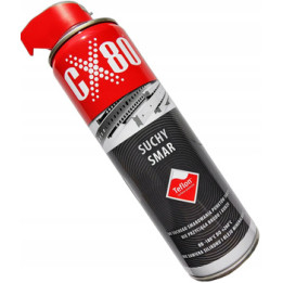 Suchy smar teflon DUO spray 500ML CX80