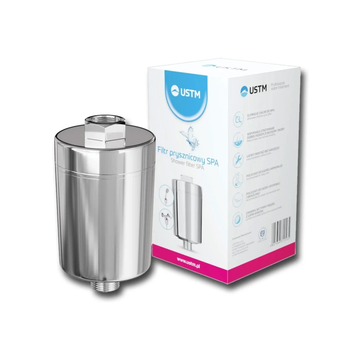 Filtr prysznicowy redukujący chlor USTM WFSH-S