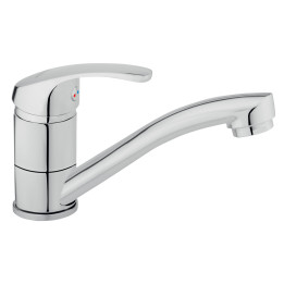 Basic bateria umywalkowa z obrotową wylewką, chrom – Ferro