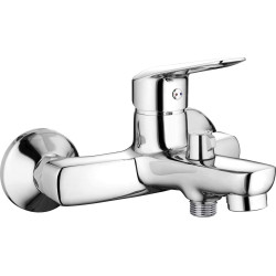 Bateria wannowa ścienna stała chrom boro BMO 010M