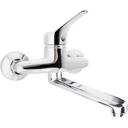 Bateria umywalkowa ścienna chrom BOJ 050M – Deante