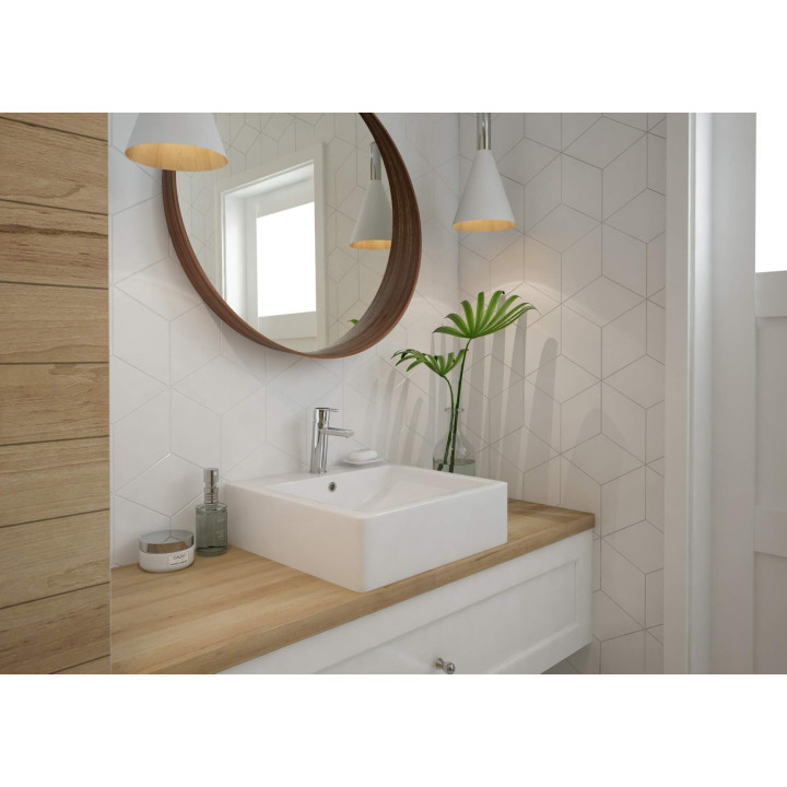 Bateria umywalkowa stała chrom arnika BQA 020M – Deante