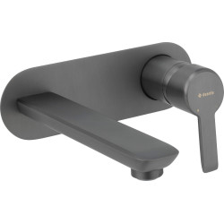 Bateria umywalkowa podtynkowa stała titanium arnika BQA D54L