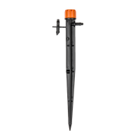 Regulowany zraszacz stumieniowy 0-70l/h na kolcu z zestwem przyłączeniowym