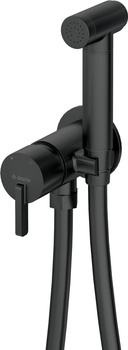 Bateria bidetowa podtynkowa ze słuchawką typu bidetta nero BQS N34M