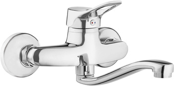 Bateria kuchenna ścienna obrotowa chrom Vero BOW 080M