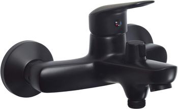 Bateria wannowa ścienna stała nero Boro BMO N10M