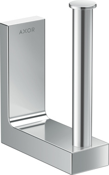 AX Universal Rectangular Uchwyt na zapasowy papier toaletowy, Chrom