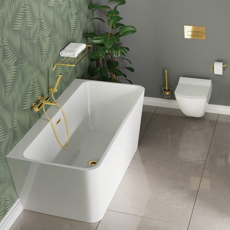 Szczotka WC wisząca złoty ADI Z711