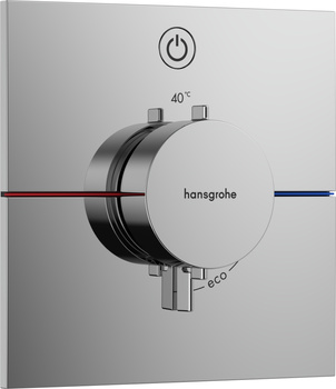 HG ShowerSelect Comfort E Bateria termostatyczna do 1 odbiornika, podtynkowa, Chrom