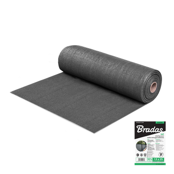 Siatka cieniująco-osłonowa 95%,1,5x50m, 200g - szare
