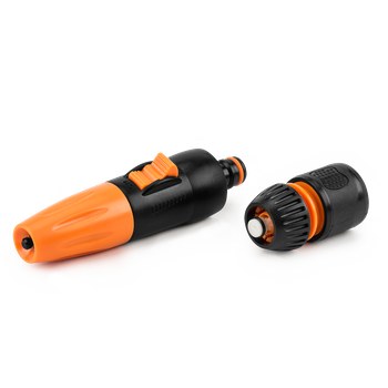 BLACK LINE Zestaw zraszający 2-elementowy  na wąż 1/2"